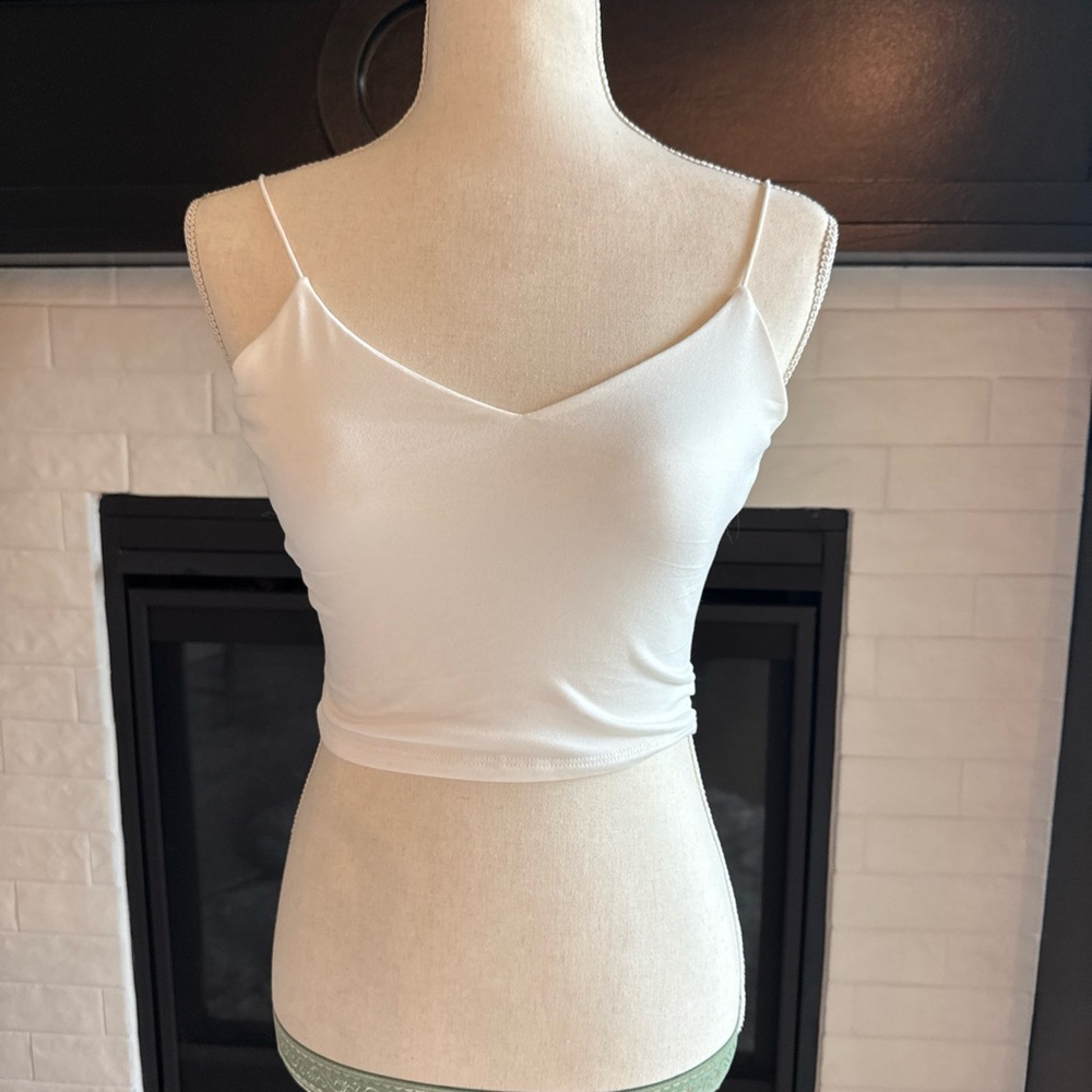 Windsor White Camisole Top NWT M